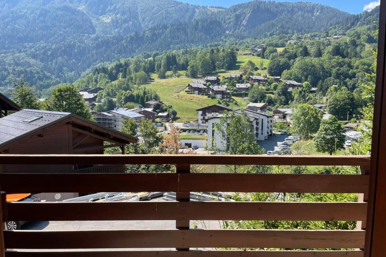 Vue Des "Chavants" Studio 20 M With Balcony Les Houches Eksteriør billede